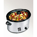 Hamilton Beach 5 qt Classic Chrome - Oval Slow Cooker